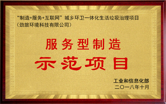 服務型制造示範項目 服務型制造示範項目